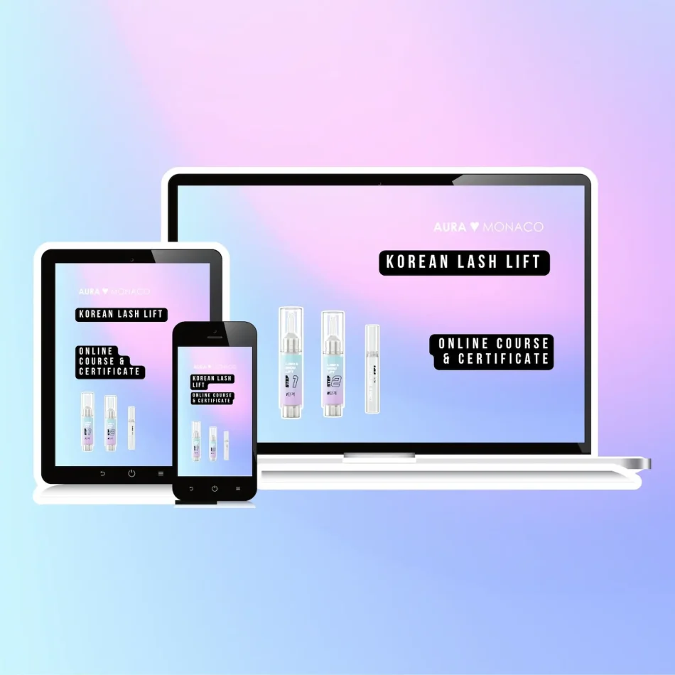 Formation en ligne Lash Lift Coréen | Certificat inclus